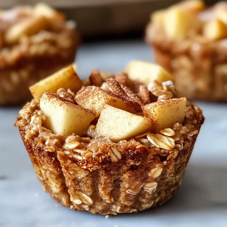 Tasty Baked Apple Cinnamon Oatmeal Cups