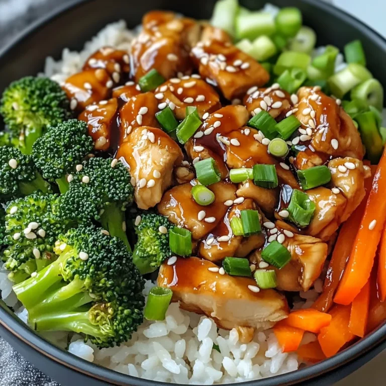 Teriyaki Chicken Rice Bowl