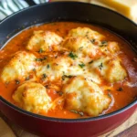 Tomato Dumpling Soup