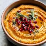 10-Minute Cozy & Creamy Pumpkin Hummus