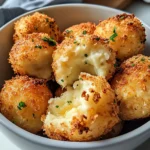 Air Fryer Cheesy Mashed Potato Balls