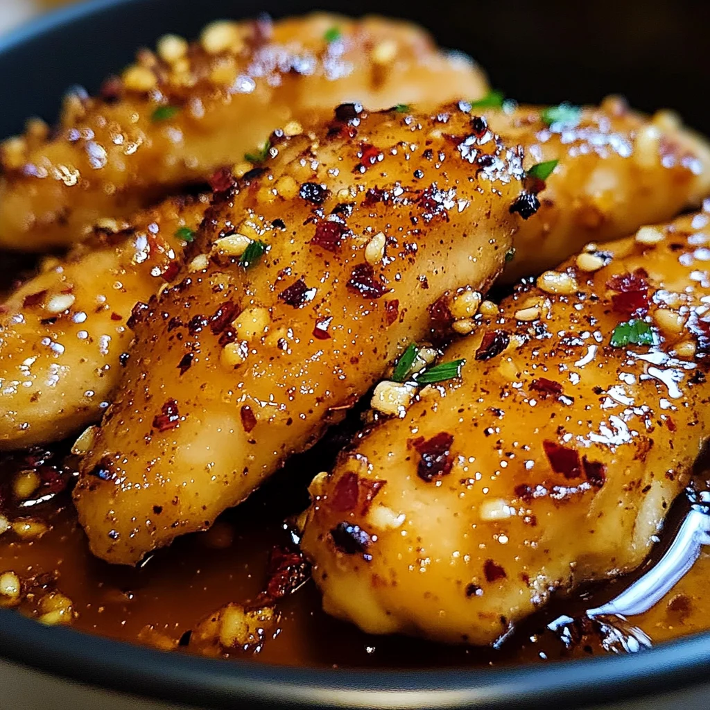 Air Fryer Honey Butter Garlic Chicken Tenders