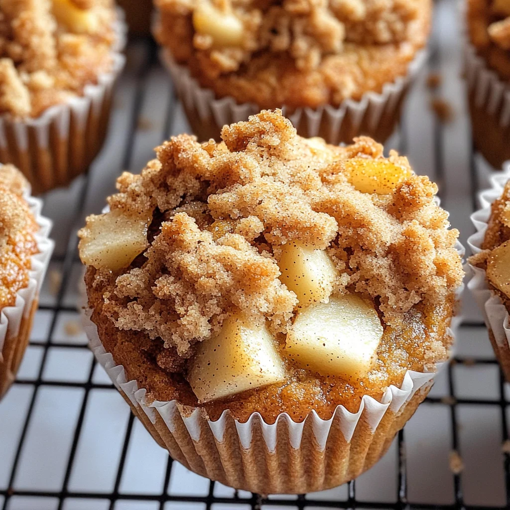 Apple Cinnamon Crumb Muffins