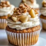 Apple Crisp Cupcakes
