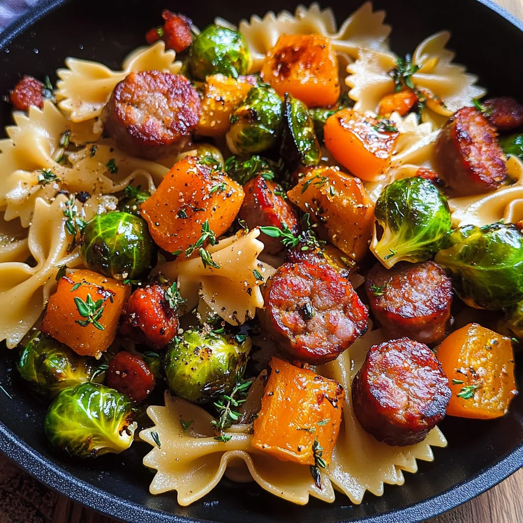Autumn Sausage Pasta Squash: Amazing 25-Min Fall Favorite