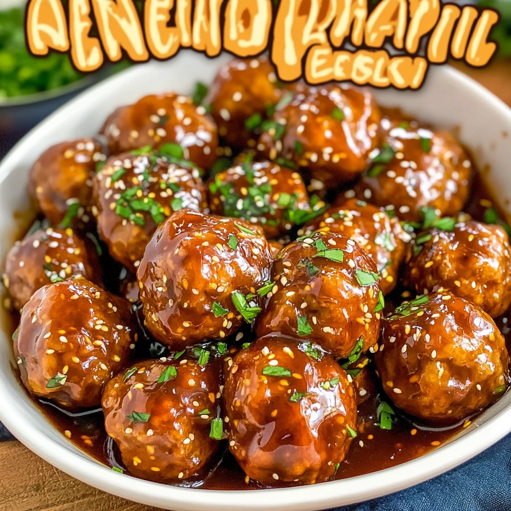 Awesome Sauce Party Meatballs