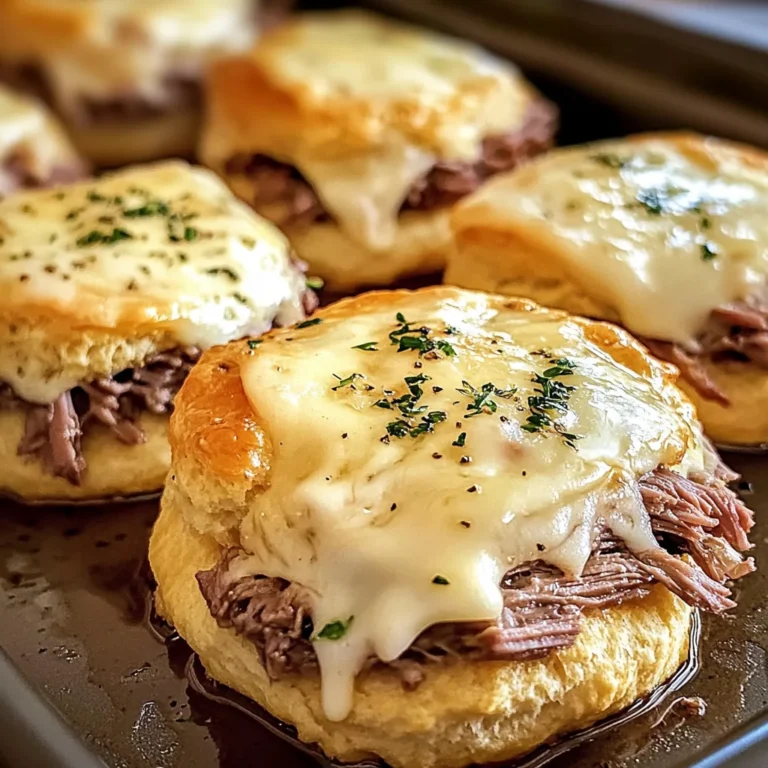 Baked French Dip Biscuits Recipe: A Comforting, Family-Friendly Meal