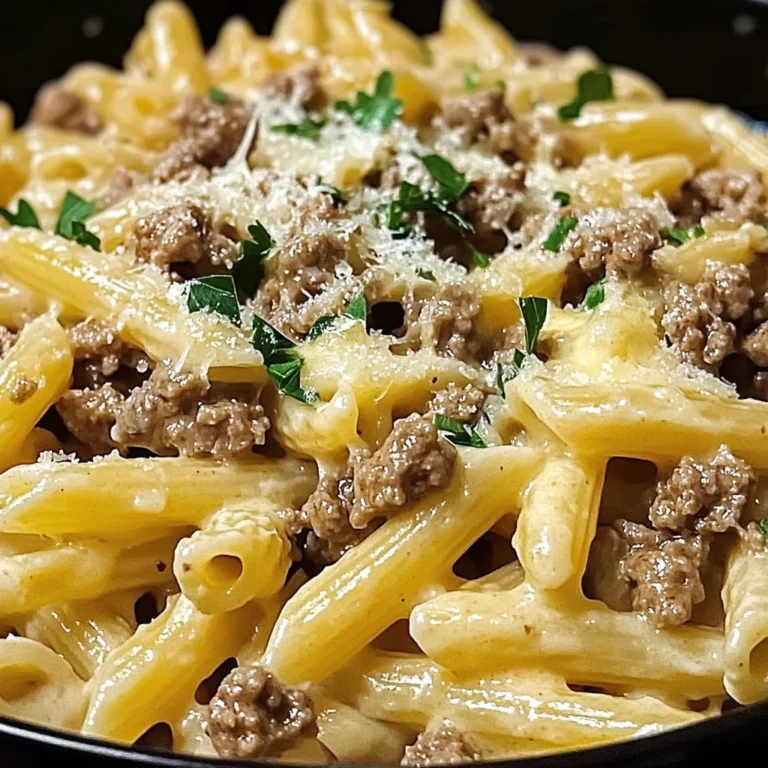 Beef and Garlic Butter Pasta recipe