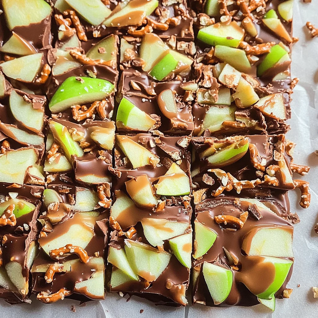 Caramel Apple Bark
