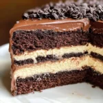 Chocolate Mousse Layer Cake