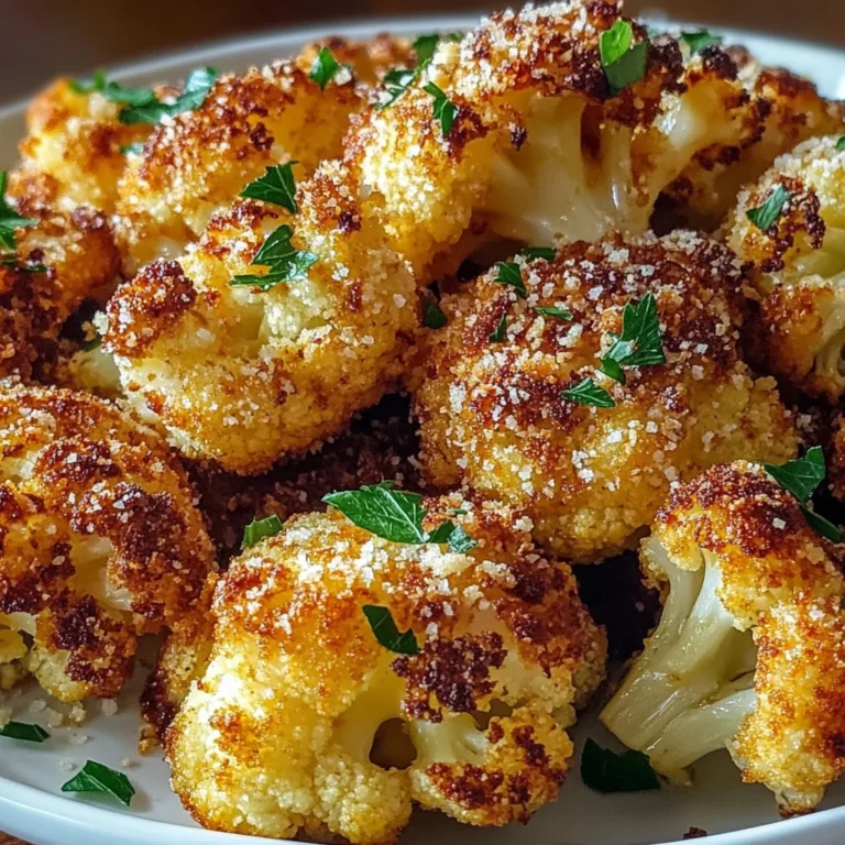 Crispy Roasted Cauliflower