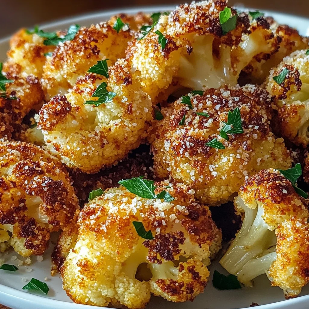 Crispy Roasted Cauliflower