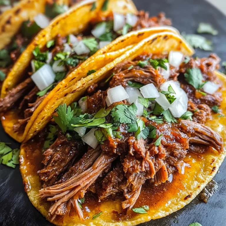 Crock Pot Birria Tacos