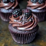 Dark Chocolate Blackberry Cupcakes: Indulge in a Decadent Dessert Delight