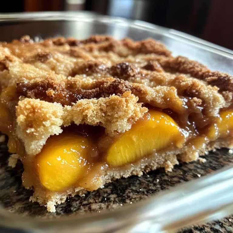 Divine Brown Butter Peach Cobbler: 5-Ingredient Magic