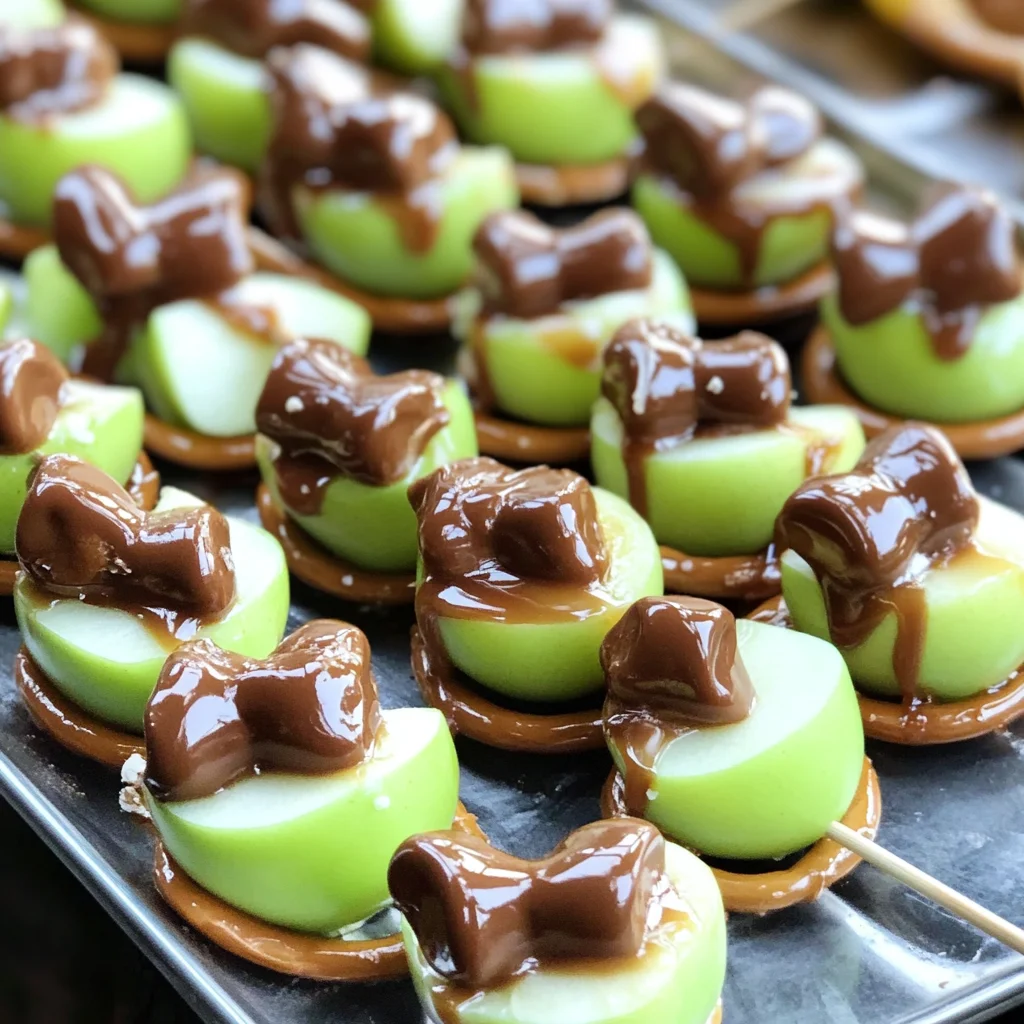 Easy Caramel Apple Bites