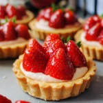 Fresh and Delicious Strawberry Tartlets Recipe