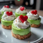 Grinch Mini Cheesecake