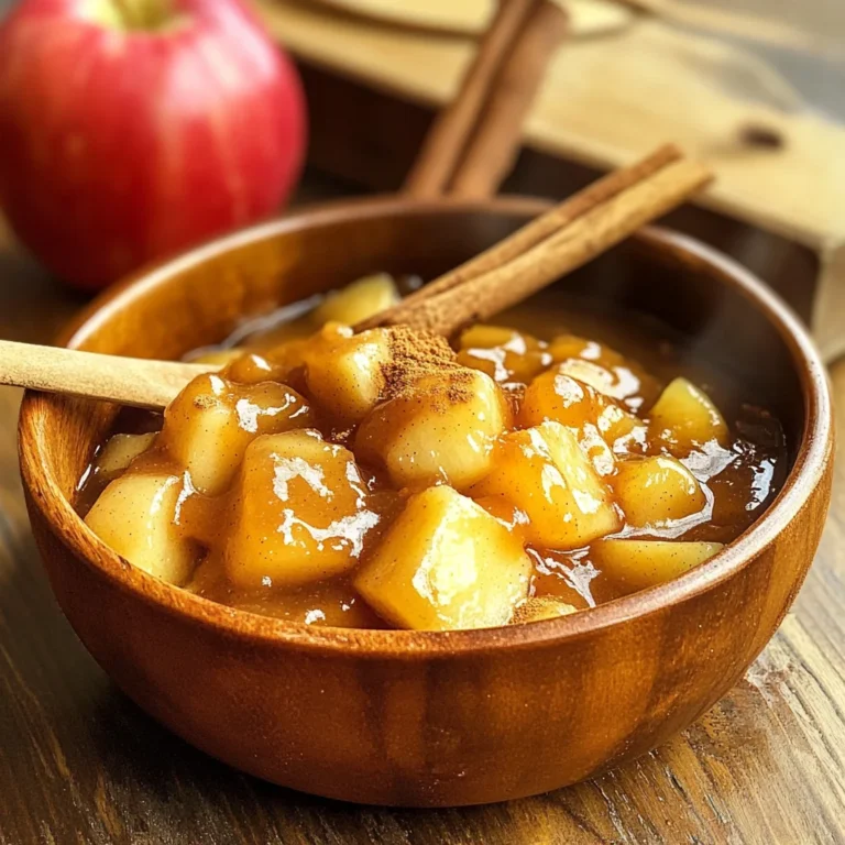 Homemade Apple Pie Filling