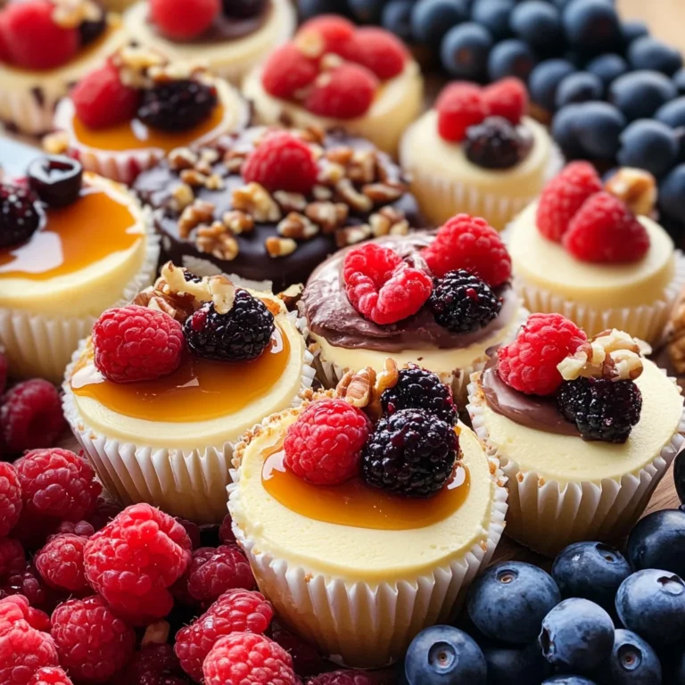 How To Make An Epic Mini Cheesecake Board
