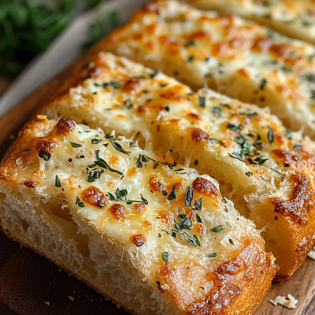 Italian Herbs and Cheese Bread