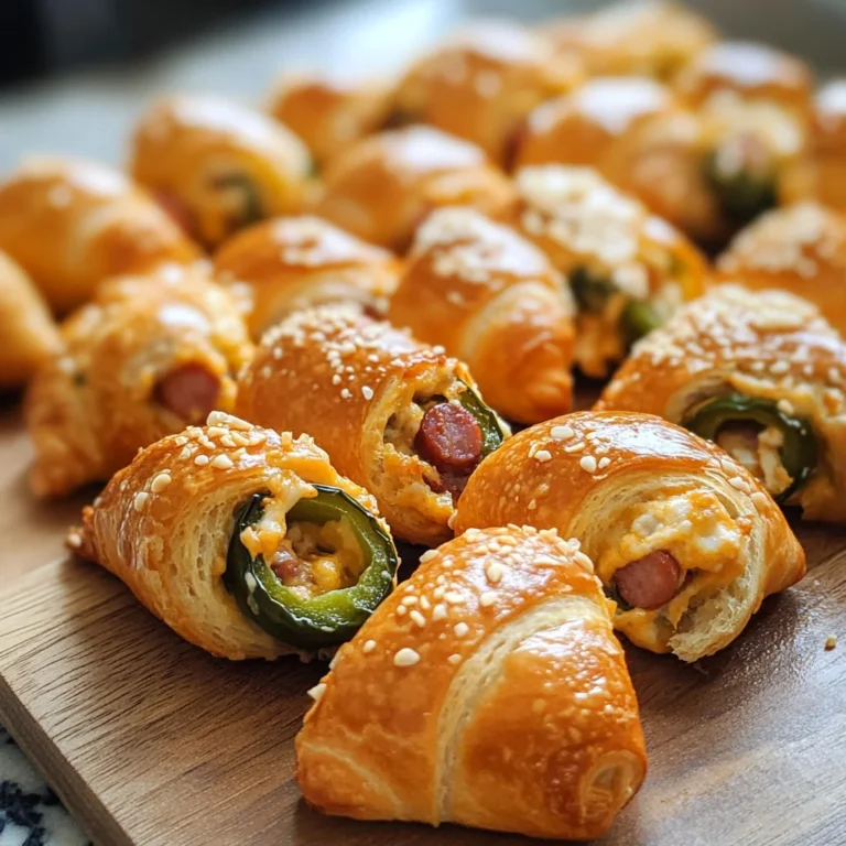 Jalapeno Popper Pigs in a Blanket
