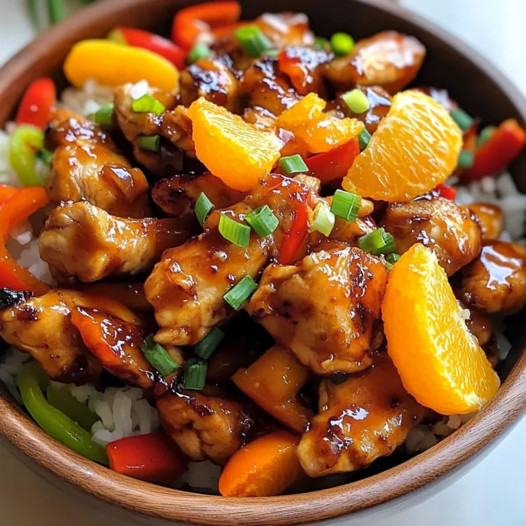 Juicy Blackstone Orange Chicken