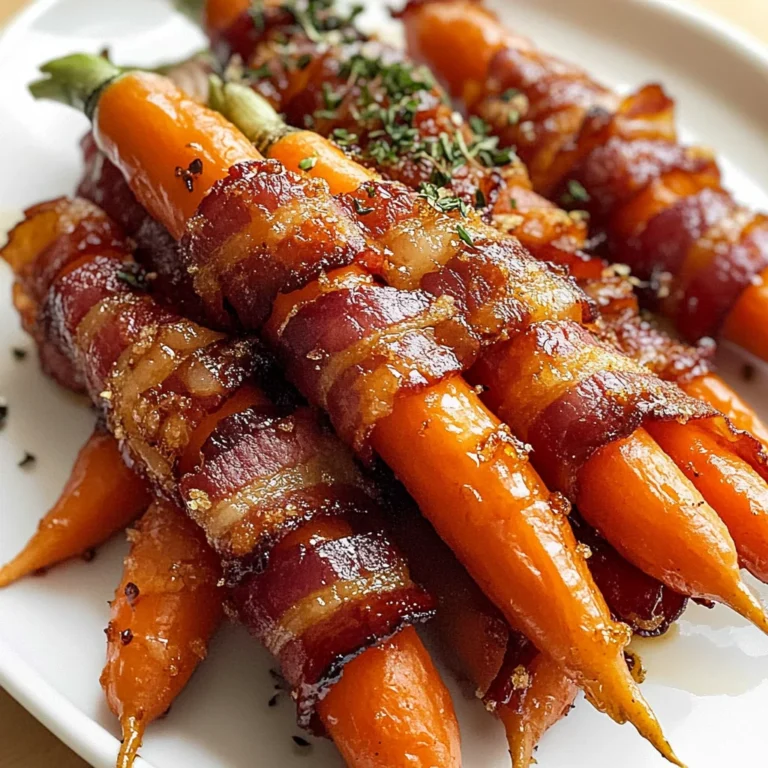 Maple Bacon Carrots