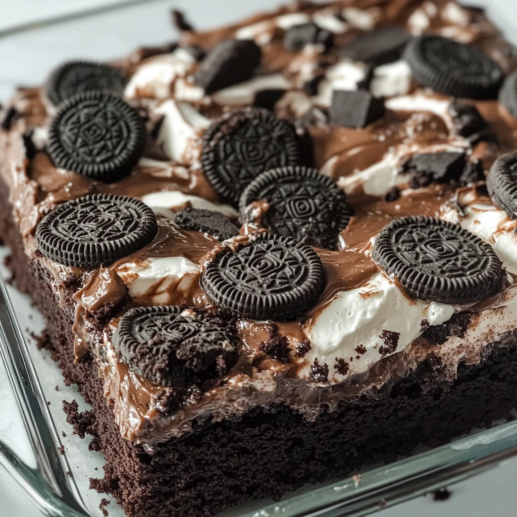 Oreo Dump Cake
