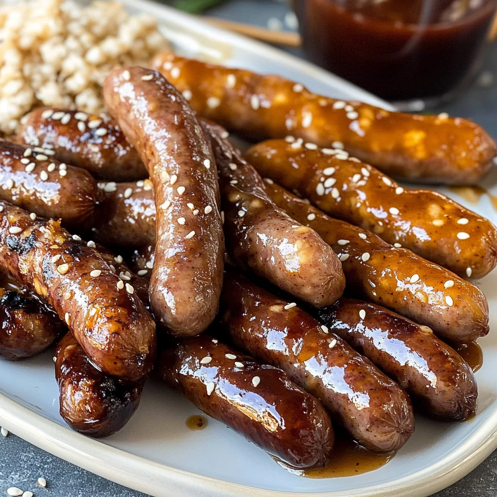 Party sausages -Three Ways