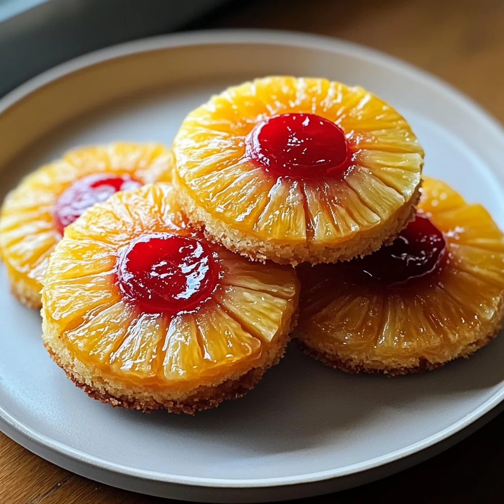 Pineapple Upside-Down Cookies: A Fun Twist on a Classic Dessert
