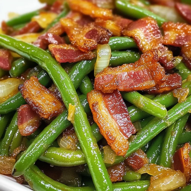 Quick and Easy Southern Bacon and Green Beans Recipe