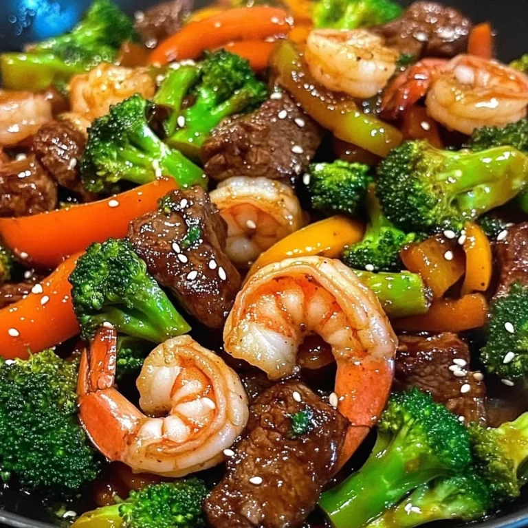 STEAK AND SHRIMP STIR FRY