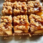 Salted Caramel Apple Pie Bars