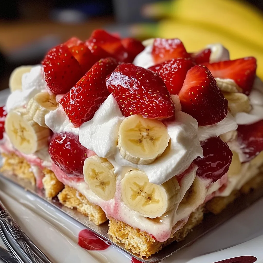 Strawberry Banana Pudding Dream