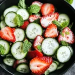 This Cucumber Strawberry Salad