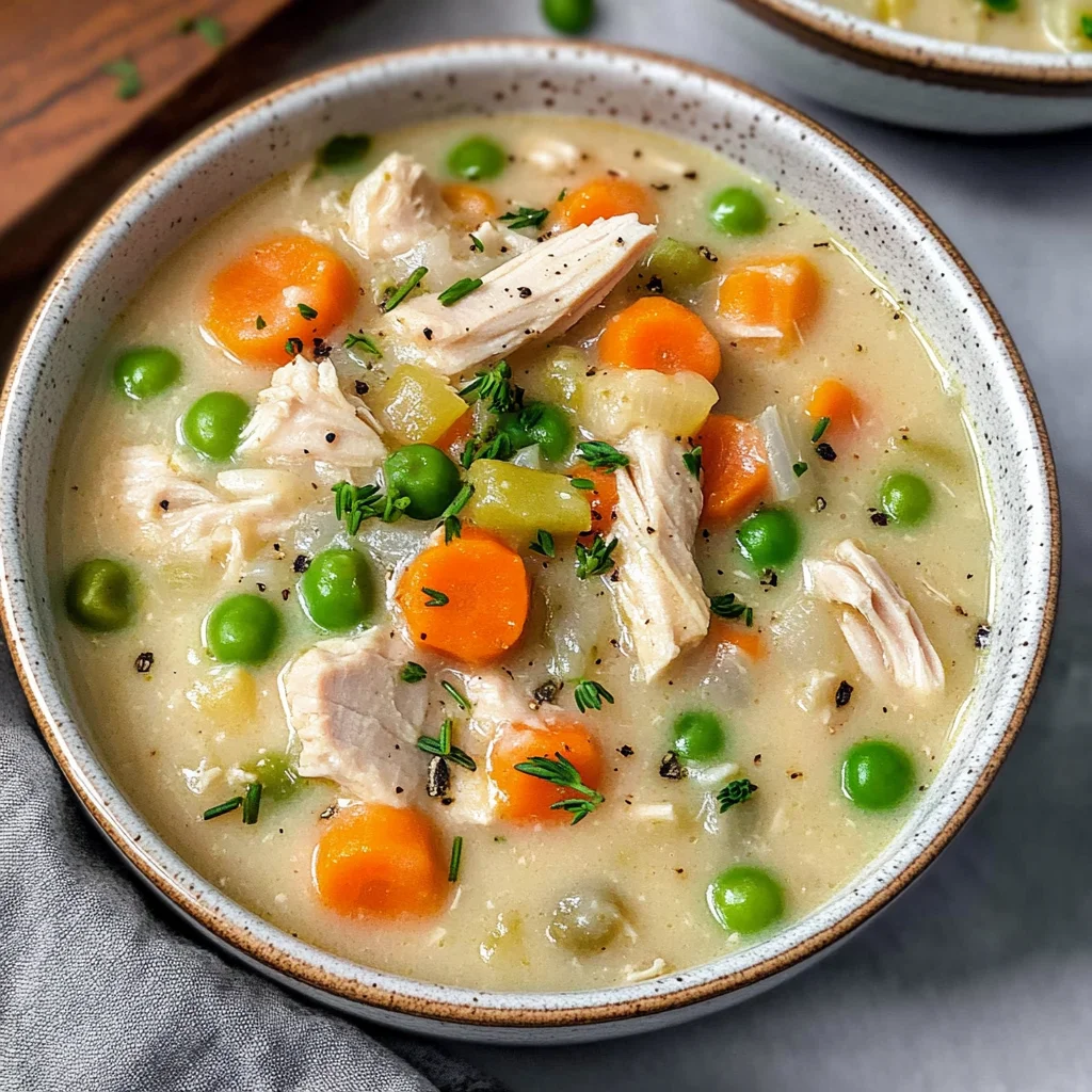 Turkey Pot Pie Soup