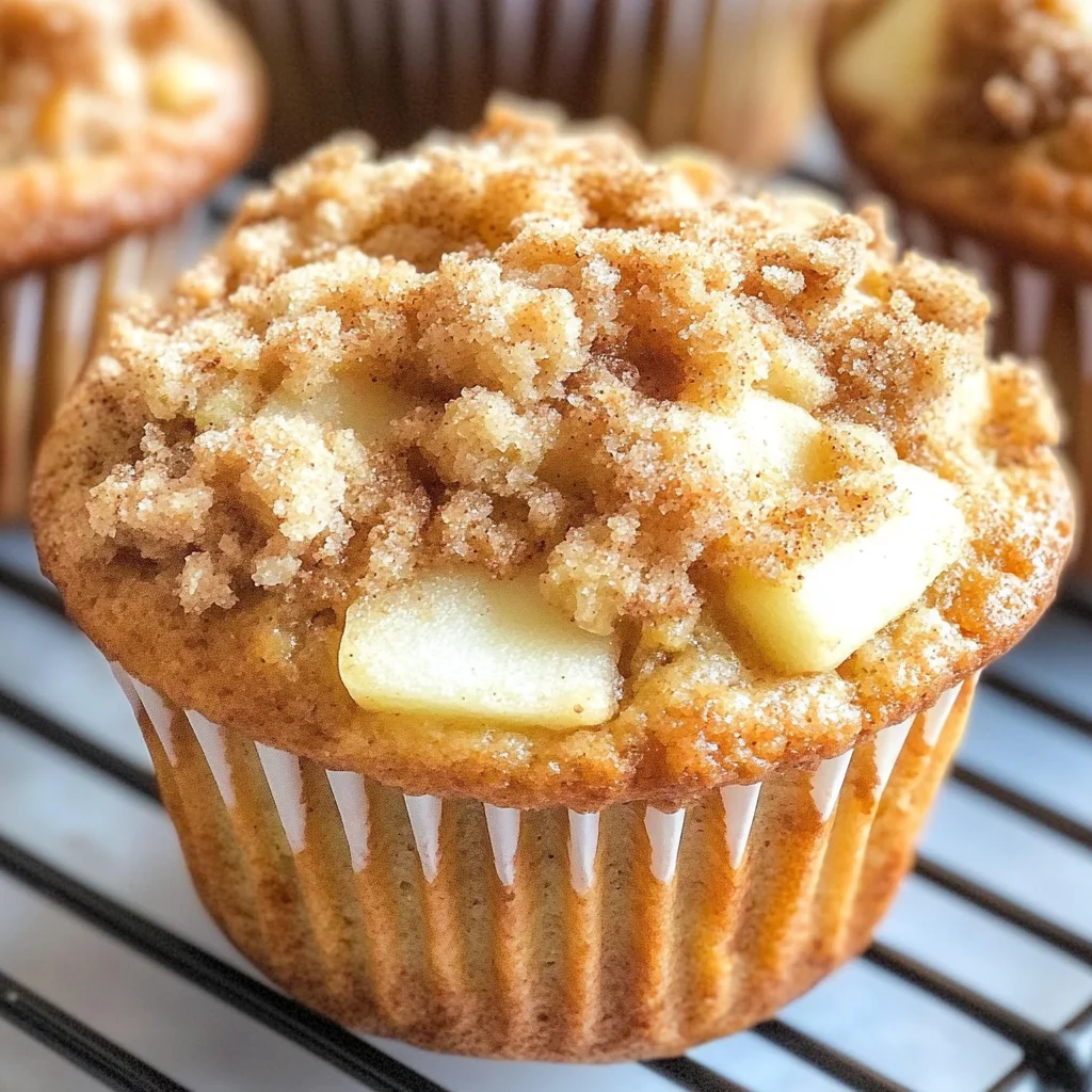 Unleash 12 Divine Apple Cinnamon Streusel Muffins From Your Oven Today