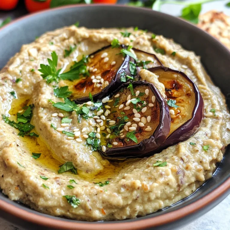 Vegan Baba Ganoush Lebanese Recipe