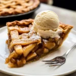 Apple Pie à la Mode (Apple Pie with Ice Cream Recipe)