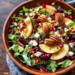 Autumn Harvest Honeycrisp Apple and Feta Salad