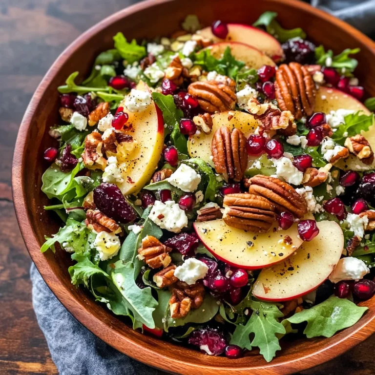 Autumn Harvest Honeycrisp Apple and Feta Salad