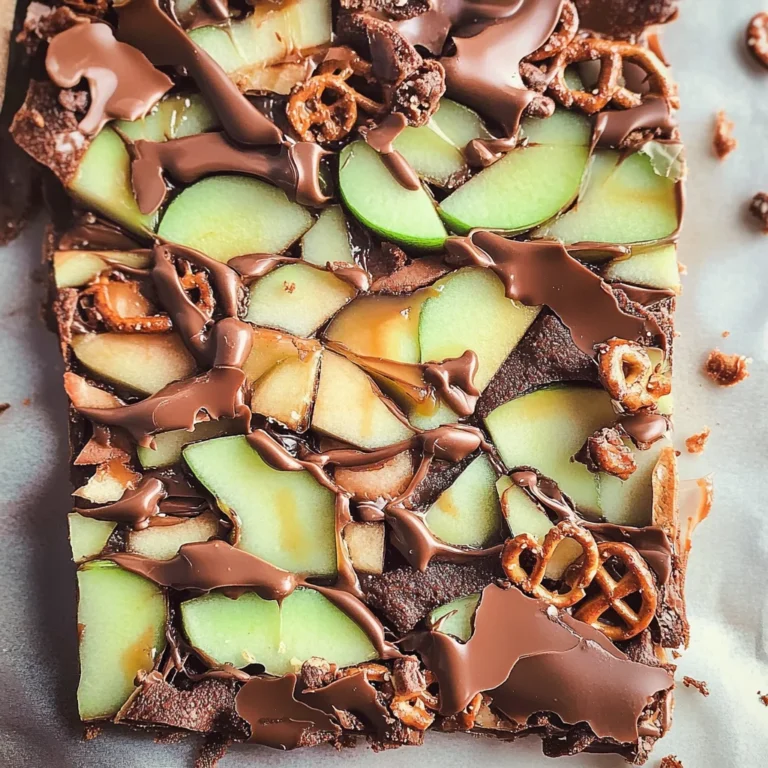Caramel Apple Bark