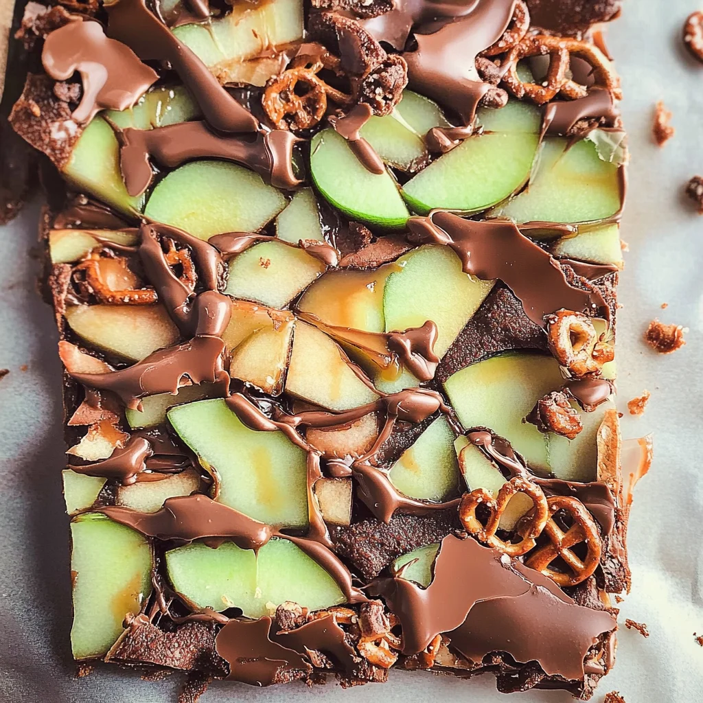Caramel Apple Bark