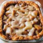 Cinnamon Roll Apple Pie