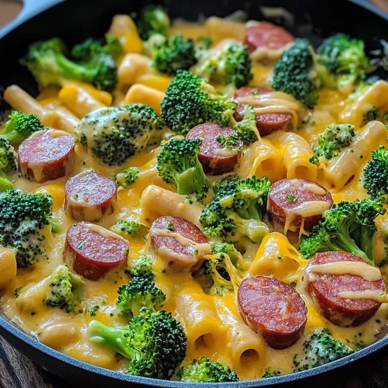 Creamy Kielbasa Broccoli Skillet 30 Minutes Ultimate Delicious