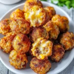 Crispy Hashbrown Sausage Bites