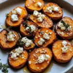 Delicious Honey Feta Sweet Potato Rounds Recipe for Any Meal