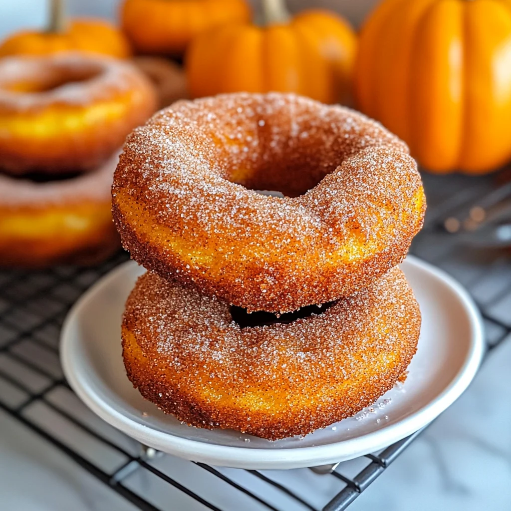 Easy Baked Pumpkin Donuts
