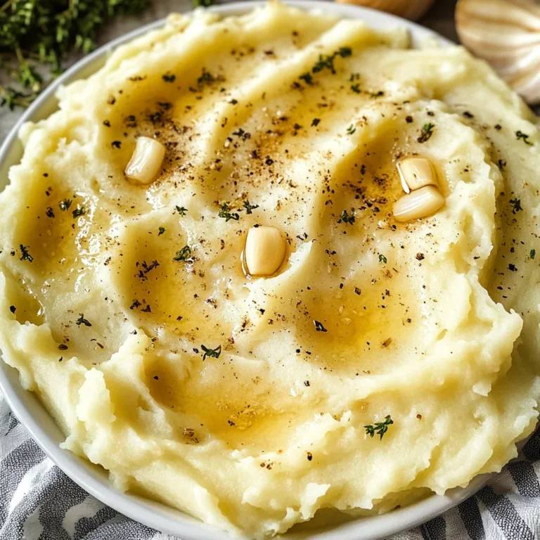 Garlic Mashed Potatoes